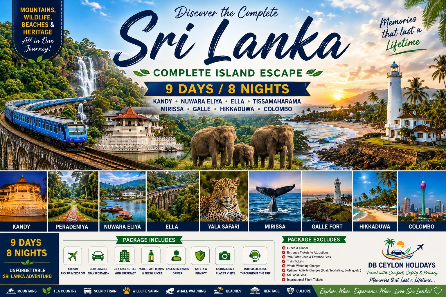 Sri Lanka Complete Island Escape